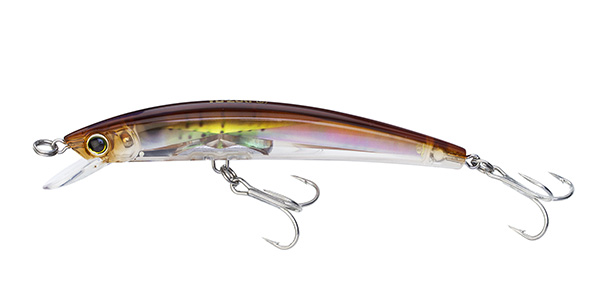 3 lures yo zuri luxe lx minnow 55f floating 2.25 brown trout shallow  runner
