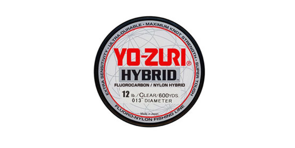 Yo-Zuri Hybrid Fluorocarbon - High Vis Yellow - 3Lb Spool - 30lb Test