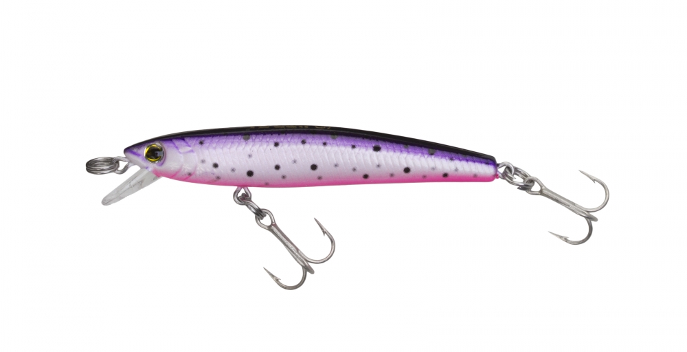#3 Pink and White Minnow Spinnerbait Lure 1/16 oz 2 1/2 inches Bass Trout  Pan