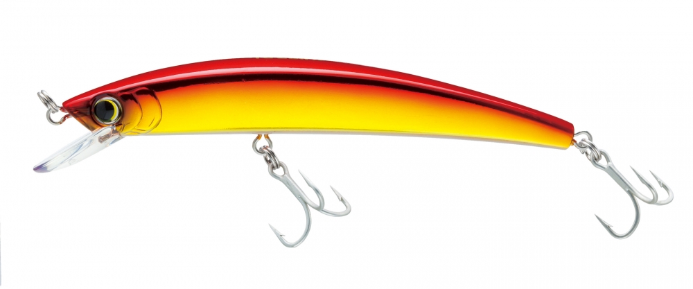 Yo-Zuri Crystal Minnow Freshwater Real Golden Shiner Jagged Tooth Tackle