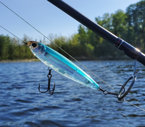 Top Jig Bait Minnow Lead Casting Spring Metal Fishing Lures Bass